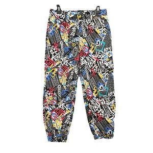 V.I.P. Colorful Graphic Print Pants Vintage Style Size 11/30 Gently used.